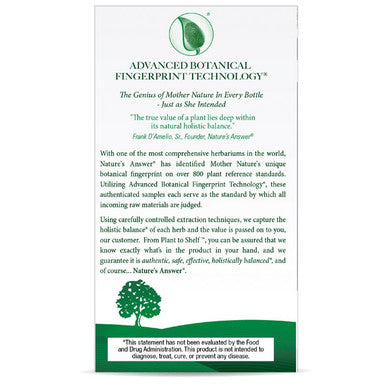 Nature's Answer - Dong Quai Root Single Herb Supplement - 90 Vegetarian Capsules