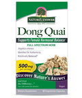 Nature's Answer - Dong Quai Root Single Herb Supplement - 90 Vegetarian Capsules