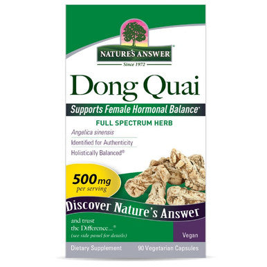 Natures Answer 1000 Mg Dong Quai Root - 90 vegetarian capsules per pack - 1 each.