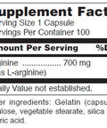 Douglas Laboratories L-Arginine 700 mg 100 Capsules