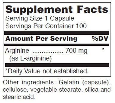 Douglas Laboratories L-Arginine 700 mg 100 Capsules