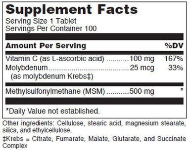 Douglas Laboratories MSM + Vitamin C
