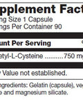 Douglas Laboratories N-Acetyl-L-Cysteine 750 mg.