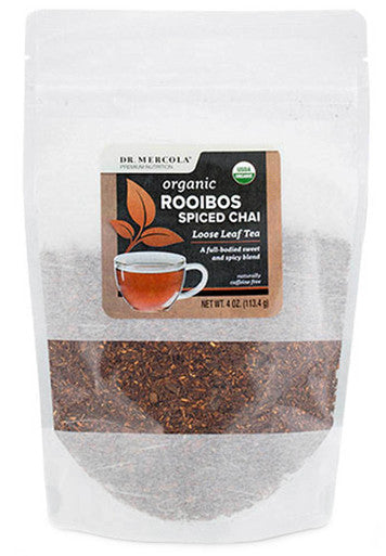 Dr. Mercola Organic Rooibos Spiced Chai Loose Leaf Tea