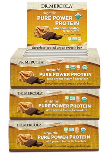 Dr. Mercola Pure Power Peanut Butter Pro Bar