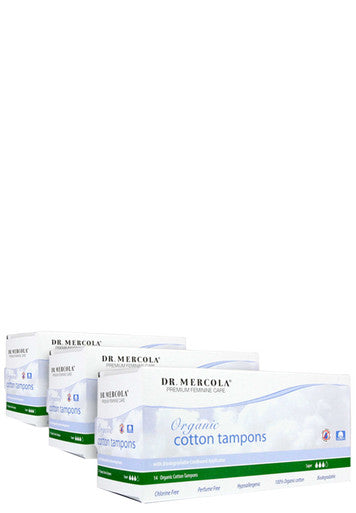 Dr. Mercola Organic Cotton Tampon Super