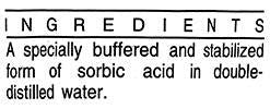 Ecological Formulas/Cardiovascular Research Orithrush-D(Potassium Sorbate 20%)