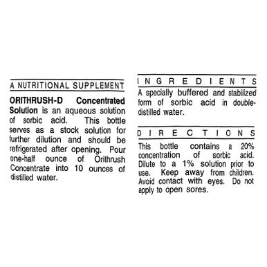 Ecological Formulas Orithrush-D 8 oz