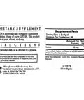 Ecological Formulas Lutein 20mg 60 Softgels