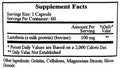 Ecological Formulas/Cardiovascular Research Lactoferrin 100mg