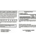 Ecological Formulas Lactoferrin 100mg 60 Capsules