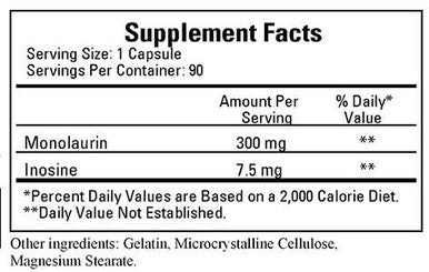 Ecological Formulas/Cardiovascular Research Monolaurin 300mg