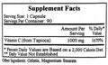 Ecological Formulas/Cardiovascular Research Vitamin C-1000 (from tapioca)