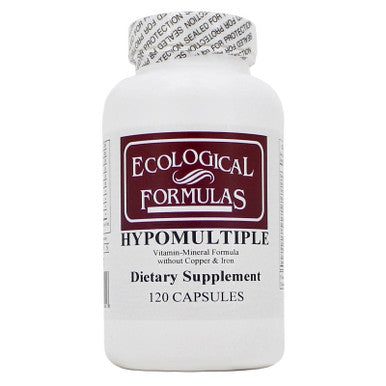 Ecological Formulas Hypomultiple Without Cu/Fe 120 Capsules