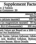 Ecological Formulas/Cardiovascular Research Shpilkes (CA Taurate/MG Taurate + Dibencozide)