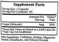 Ecological Formulas/Cardiovascular Research Pro-Copper S.O.D.