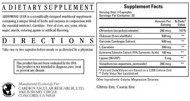 Ecological Formulas Abdominal Lean 60 Capsules