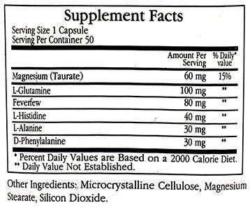 Ecological Formulas/Cardiovascular Research Cephalgesic