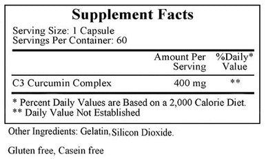 Ecological Formulas/Cardiovascular Research Curcumin C3 Complex