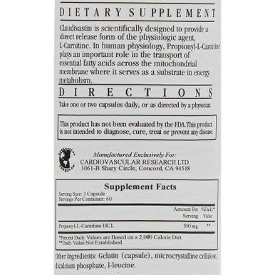 Ecological Formulas Claudivastin 60 Tablets