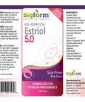 Estriol 5.0 Cream 3 Oz By Sigform