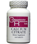 Ecological Formulas Calcium Citrate 165 mg 100 tabs