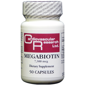Ecological Formulas Megabiotin 7500 mcg 50 capsules
