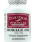 Ecological Formulas/Cardiovascular Research Borage Oil GLA-240
