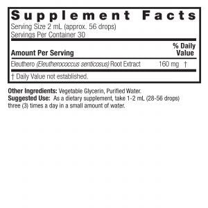 Nature's Answer Alcohol-Free Eleuthero Root, 2-Fluid Ounces
