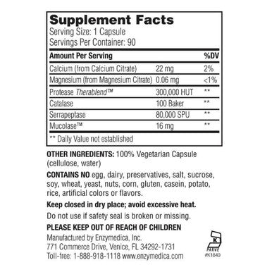 Enzymedica Enzyme Defense Extra Strength 90 Capsules