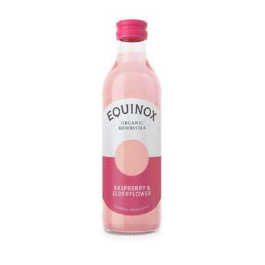 Equinox Kombucha Raspberry & Elderflower Kombucha 275ml