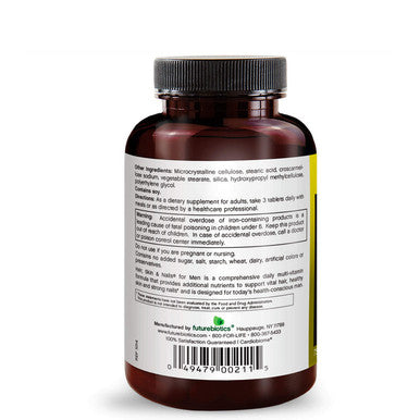 Futurebiotics Hair, Skin & Nails, Nutrition for Men, Tablets 75 ea