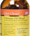 Udo's Choice Ultimate Oil Blend Omega 3.6.9 1000mg 180 cap's
