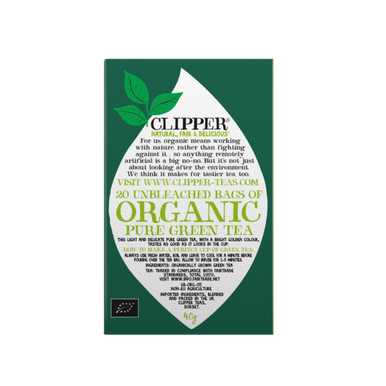 Clipper Fairtrade Organic Green Tea 25 Bag
