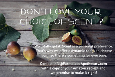 Farmstead Apothecary 100% Natural Body Wash with Organic Coconut Oil, Organic Sunflower Oil & Organic Vitamin E Oil, Fig & Honey 12 oz