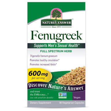 Nature's Answer Fenugreek Seed 90 ct