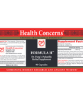 Formula H 90 caps by Health Concerns