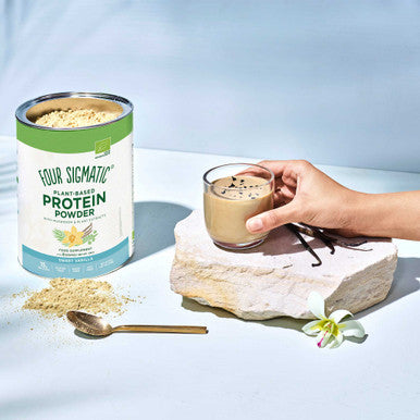 Four Sigmatic Plant Based Protein Vanilla Tube 510g