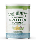 Four Sigmatic Plant Based Protein Vanilla Tube 510g
