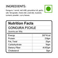 Ingredients and Nutrition Facts of Gongura Pickle
