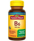Nature Made Vitamin B-6 100 mg Tablets 100 ea