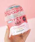 Nad's Strawberries Cream Waxing Dots, Wax Beads for Body and Face - 7oz