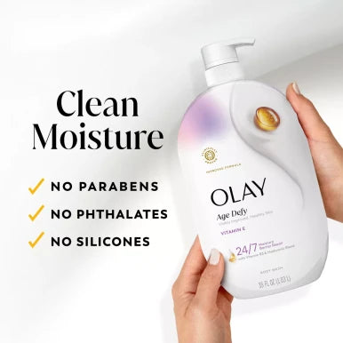 Olay Age Defying Body Wash With Vitamin E 30 Oz