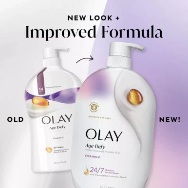 Olay Age Defying Body Wash With Vitamin E 30 Oz