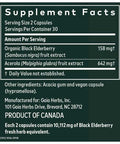 Gaia Herbs Black Elderberry Capsules