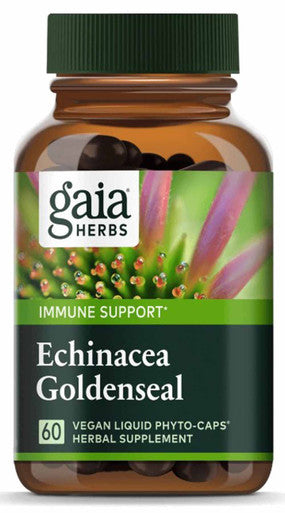 Gaia Herbs Echinacea Goldenseal Capsules
