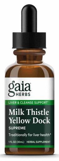Gaia Herbs Milk Thistle-Yellow Dock Supreme