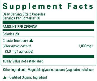 Gaia Herbs Professional Solutions Chaste Tree Berry