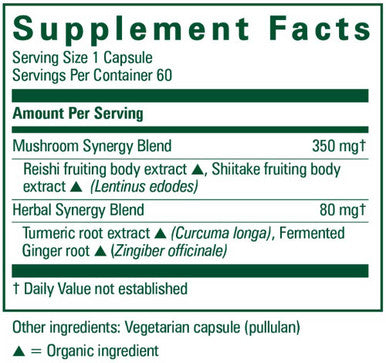Gaia Herbs Professional Solutions Reishi with Curcuma
