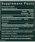 Gaia Herbs Rhodiola Rosea 60 Capsules